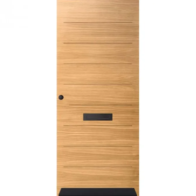 Voordeur IsoTherm Eiken - Gerlos - Transparant voorgelakt