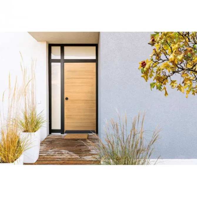 Voordeur IsoTherm Eiken - Gerlos - Transparant voorgelakt