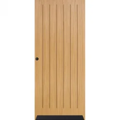 Voordeur IsoTherm Eiken - Morzine - Transparant voorgelakt