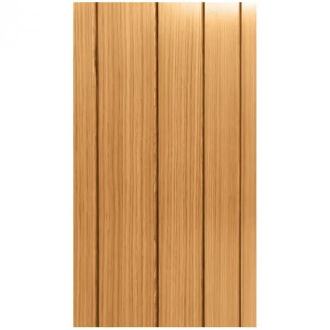 Voordeur IsoTherm Eiken - Morzine - Transparant voorgelakt