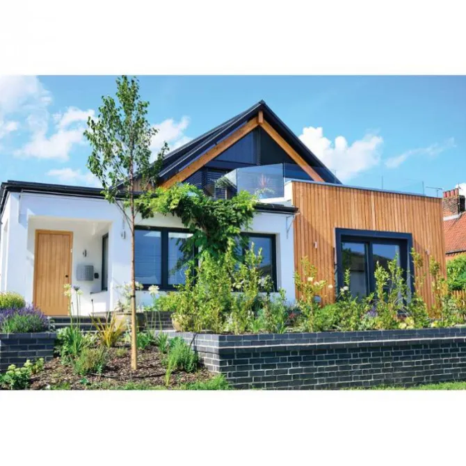 Voordeur IsoTherm Eiken - Morzine - Transparant voorgelakt