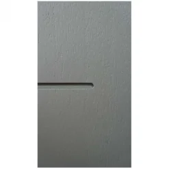 Voordeur IsoTherm HR++ - Vail (L1 / R4) - Stomp - Dekkend voorgelakt grijs