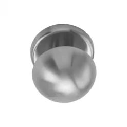 Voordeurknop Forza - Nostalgie Robot grande rond - chroom