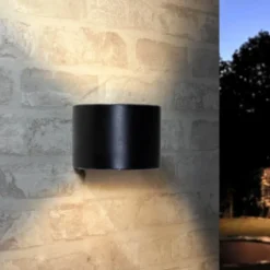 Wandlamp Solar - Emme rond - Warm wit