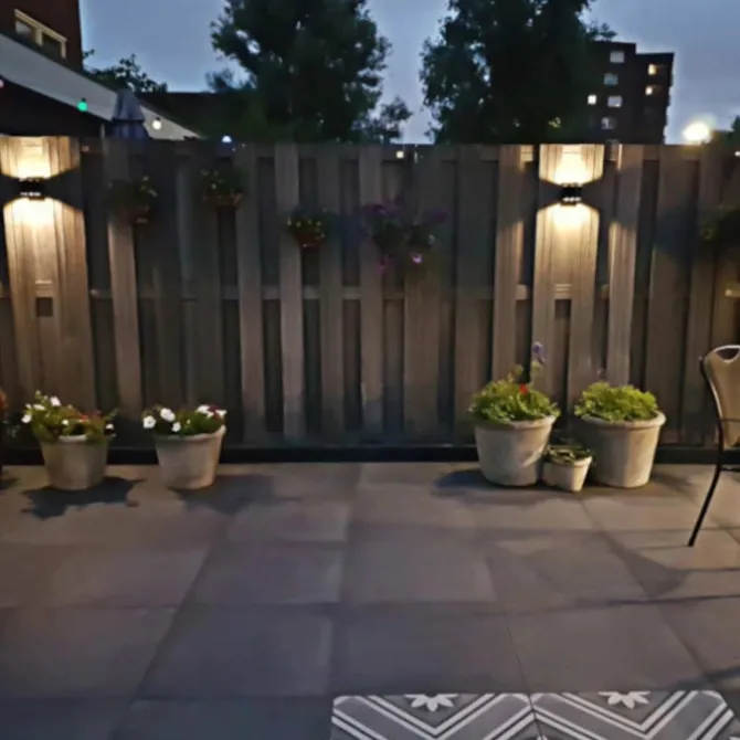 Wandlamp Solar - Emme rond - Warm wit