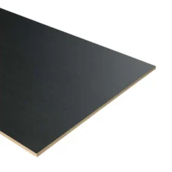 Wangpaneel - Laminaat - Vasteras Zwart Houtnerf - 280 x 40 cm