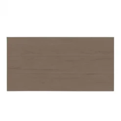 Zelfbouw set composiet co-extrusie Como vergrijsd bruin / Schilf (180 x 90 cm)