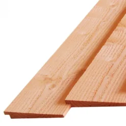 Zweeds rabat Douglas 1,2/2,5 x 19,5 cm gezaagd