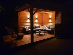 Zweeds rabat Douglas 1,2/2,5 x 19,5 cm gezaagd