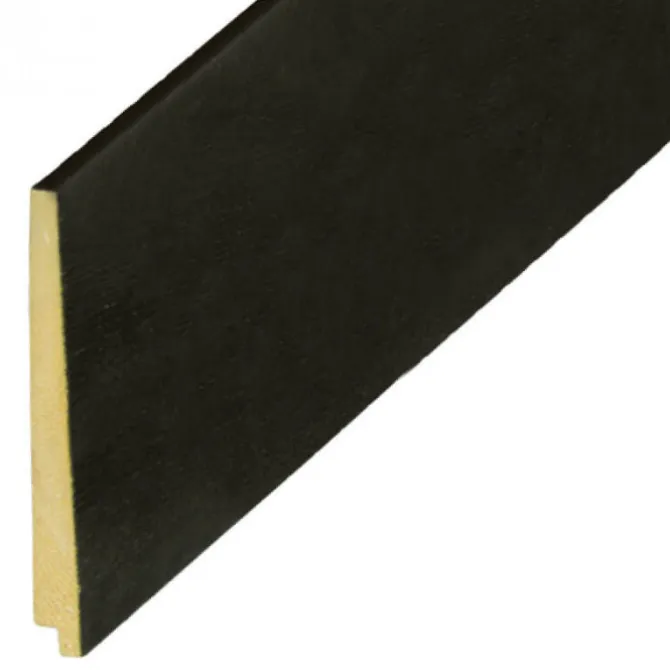 Zweeds rabat Vuren 1,4/2,8 x 18,1/19,5 cm zwart geïmpregneerd geschaafd